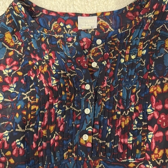 Converse long sleeve type blouse size small women’s - Picture 7 of 7